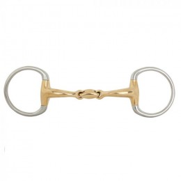 BR Double Jointed Eggbutt Snaffle Soft Contact 16 mm Ø 55 mm