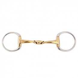 BR Double Jointed Eggbutt Snaffle Soft Contact 16 mm