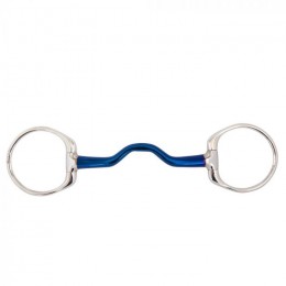 BR Mullen Mouth Eggbutt Snaffle Sweet Iron 14 mm