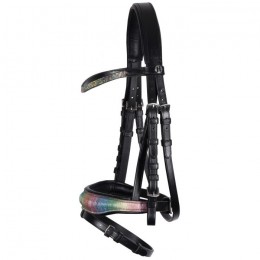 Harry's Horse Bridle Diva Rainbow