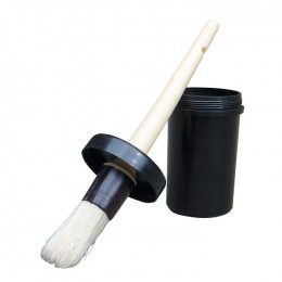 Harry's Horse Hoof oil tin brush