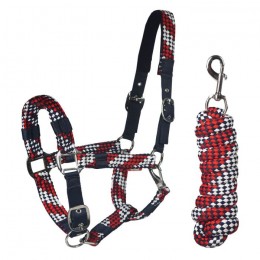 Red Horse Headcollar Set