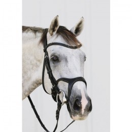 Montar Monarch anatomic snaffle bridle