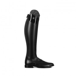 Cavallo Riding Boots Linus Jump Nubuck Patent and Strass Black