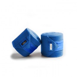Equestrian Stockholm Sapphire fleece bandages