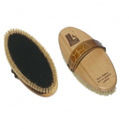 Leistner Soft Brush with Crocodile Leather