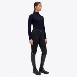 Cavalleria Toscana FW'23 CT L/S Jersey Fleece Training Zip Polo Women