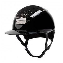 Kask Star Lady Pure Shine Chrome 2.0 Black Crystals Passage Vintage Rose