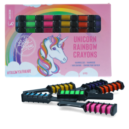 Lucky Horse Unicorn Rainbow Hair Chalk