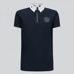 Cavalleria Toscana SS'24 CT Jersey S/S Zip Competition Polo Boys