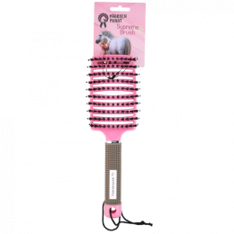 PaardenpraatTV Horse Supreme Brush Pink