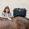 Роскошная сумка выходного дня из каштанового дерева для ухода за собой