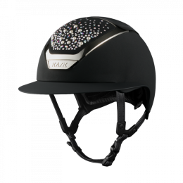 Kask Star Lady 2.0 Crystals Pearls Rosé Black-Silver