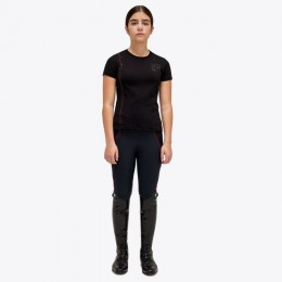 Cavalleria Toscana FW'23 CT Academy Print Cotton T-Shirt Girls