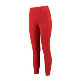 Mrs. Ros FW'23 Softshell Riding Tights Cheeky Red