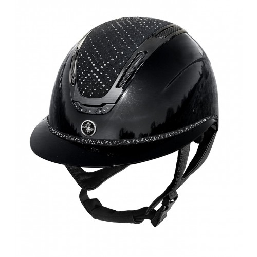Fair Play Riding Helmet Equileus W-V Stellify Shiny Wide Visor