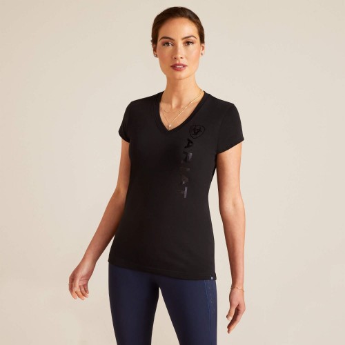 Ariat SS'24 Vertical Logo V T-Shirt