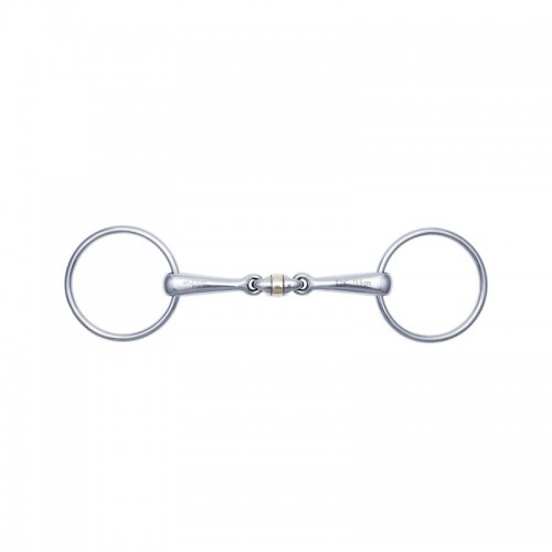 Stübben Loose Ring Snaffle Double Jointed Soft-Roll 16 mm