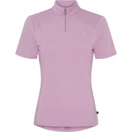 Equipage SS26 Hasty с короткой молнией с коротким рукавом для верховой езды blouse