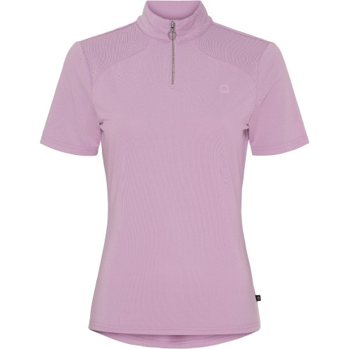 Equipage SS26 Hasty Half-zip short sleeve riding blouse