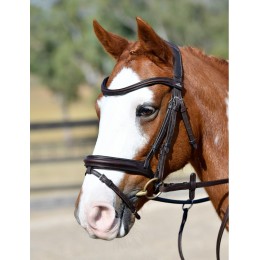 Collegiate Comfitec Opulux Plain Hanoverian Flash уздечка