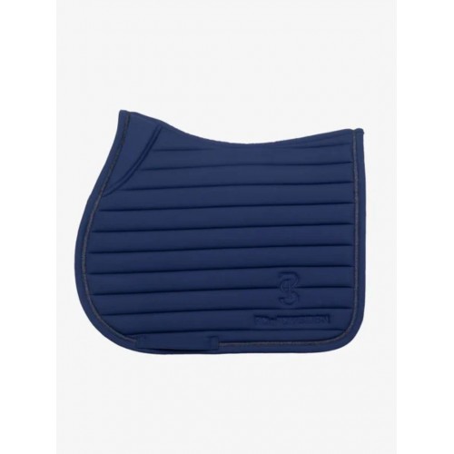 PS of Sweden SS'24 Stripe Saddle Pad Navy