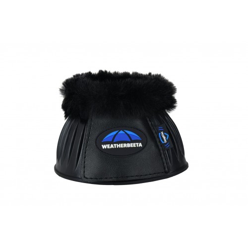 Weatherbeeta Tough-Tec Prime Fleece Trim Bell Boots Rubber
