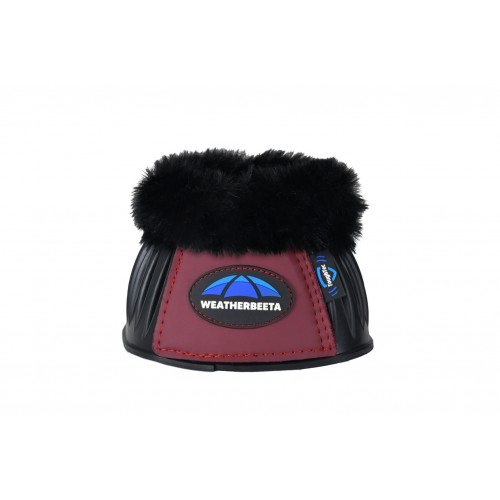 Weatherbeeta Tough-Tec Prime Fleece Trim Bell Boots Rubber