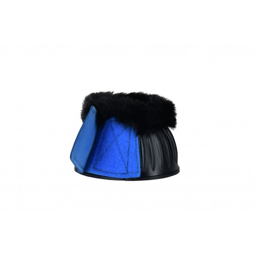 Weatherbeeta Tough-Tec Prime Fleece Trim Bell Boots Rubber