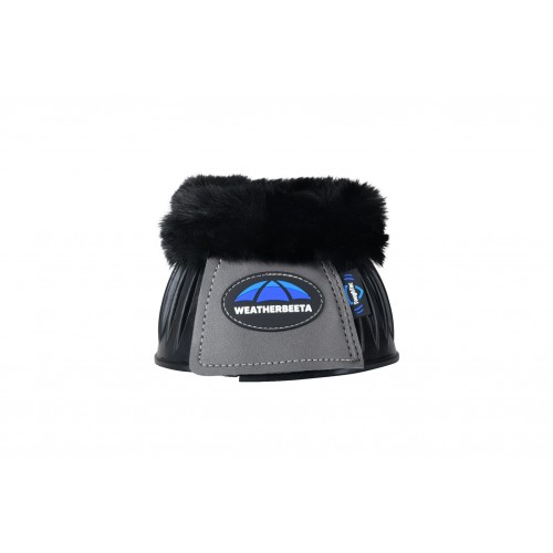 Weatherbeeta Tough-Tec Prime Fleece Trim Bell Boots Rubber