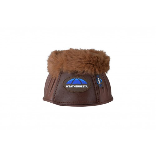Weatherbeeta Tough-Tec Prime Fleece Trim Bell Boots Rubber