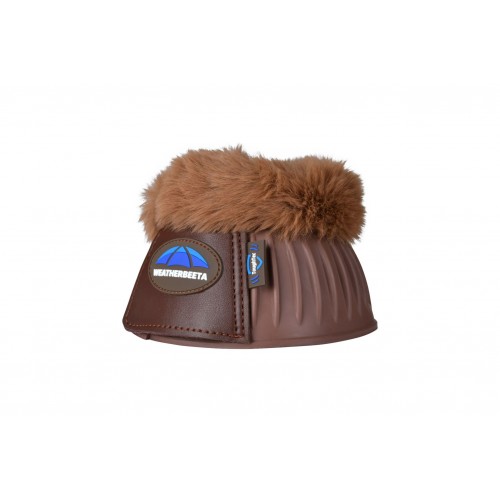 Weatherbeeta Tough-Tec Prime Fleece Trim Bell Boots Rubber