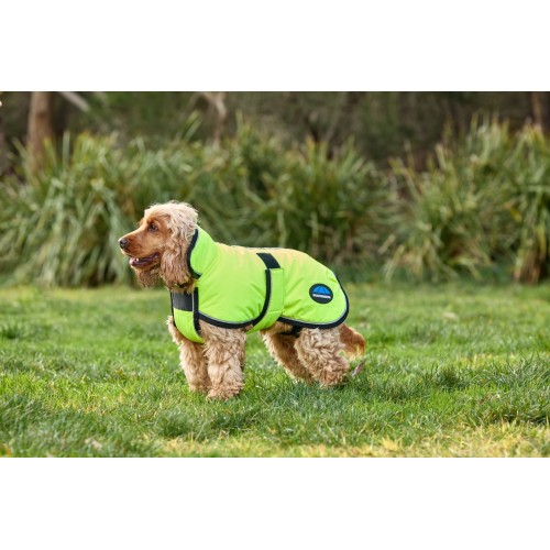 Weatherbeeta Comfitec Reflective 300D Deluxe Showerproof Dog Coat