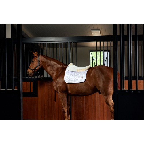 Weatherbeeta Memory Foam Comfort Fleece Edged Half Pad