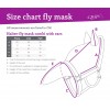 QHP Halter-fly mask combi with ears