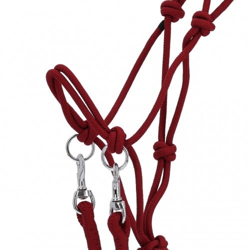 QHP Rope halter Color with reins