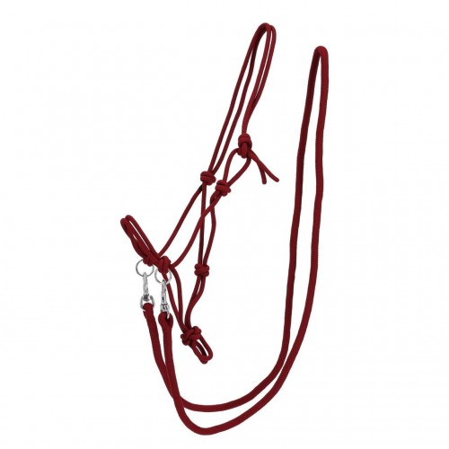 QHP Rope halter Color with reins