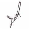 QHP Rope Halter leather Liberta