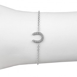 Horka Horseshoe со стразами Bracelet