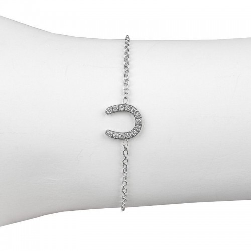 Horka Horseshoe Rhinestone Bracelet