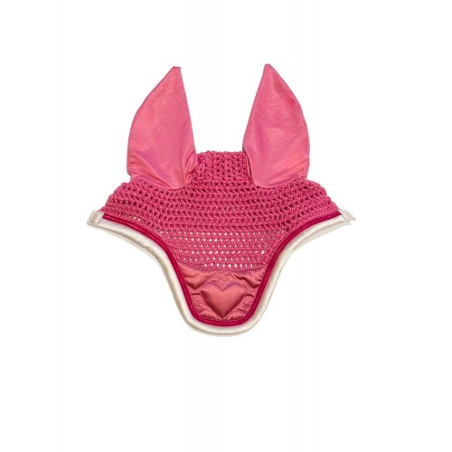 PS of Sweden SS26 Heart Ear Bonnet Thrill Pink