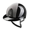 KEP Italia Cromo 2.0 Polish Black Polo Vanity Silver Crystal Logo