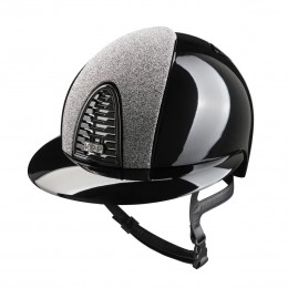 KEP Italia Cromo 2.0 Polish чёрный поло Vanity Silver Crystal логотип
