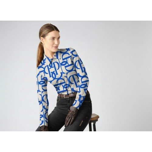PS of Sweden SS26 Valerie Printed LS Shirt