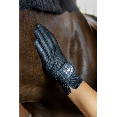 Kentucky Riding Gloves with Grip and Glitter