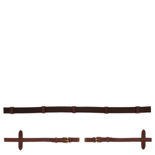 BR linen reins round buckle