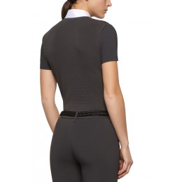 Cavalleria Toscana FW'20 джерси флисовый Tech Knit S/S молнией турнирная рубашка