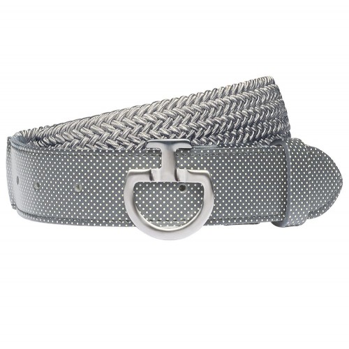 Cavalleria Toscana SS'21 Women's Elastic Belt - Perforated Leather