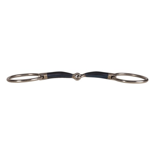 Velari Single-Jointed Loose Ring Snaffle Sweet Iron 14mm