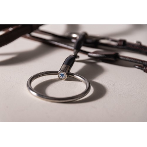 Velari Single Jointed Loose Ring Snaffle Sweet Iron 16 mm